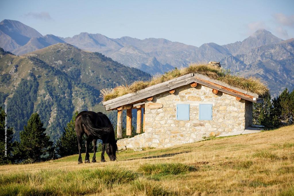 Chalet En Castel Ax-les-Thermes Eksteriør billede